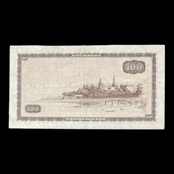 Danmark 100 Kr. B4 1970 OJ Erstatningsseddel