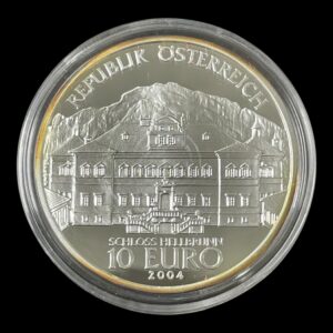 Østrig 10 Euro Proof 2002 "Schloss Hellbrun"