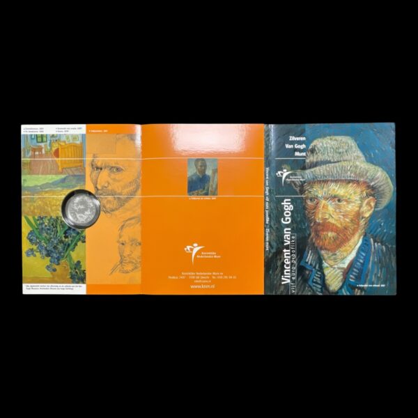 Holland 5€ 2003 "Van Gogh" Prooflike Vægt 11,9 Gram .925 Sølv