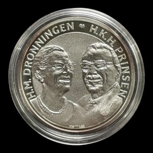 500 Kr 2017-H.M. Dronningen og H.K H. Prinsens Guldbryllup - Uden æske