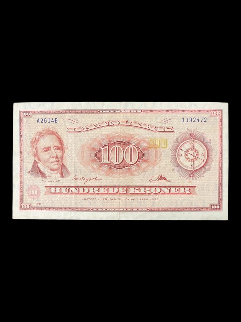 100 Kr Seddel 1961 A2