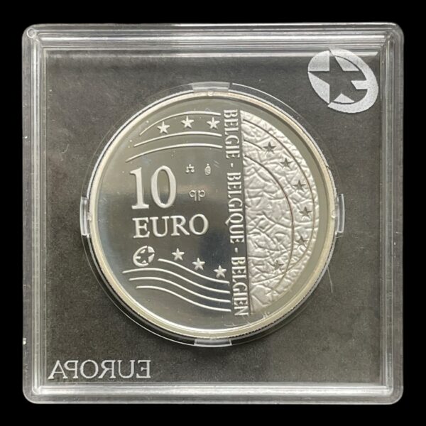 Belgien 10 Euro 2004 Sølv (.925) Vægt 18,75 Modelfoto, lignende fremsendes.
