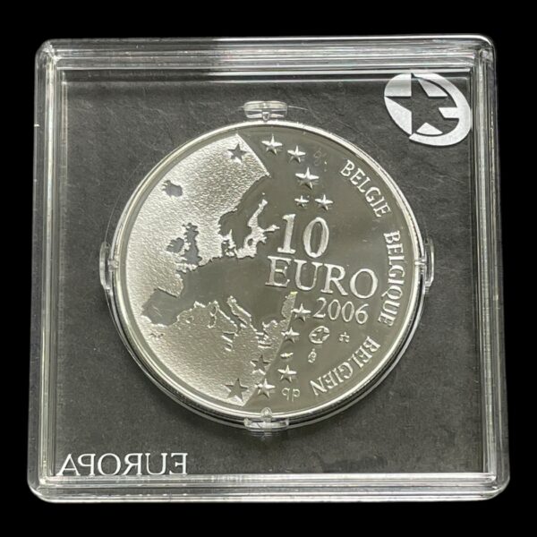 Belgien 10 Euro 2006 Sølv (.925) Vægt 18,75 g Modelfoto, lignende fremsendes.