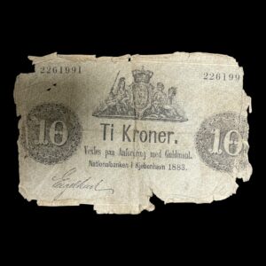 Danmark 10 Kroner 1883 (Ukendt i Sieg)