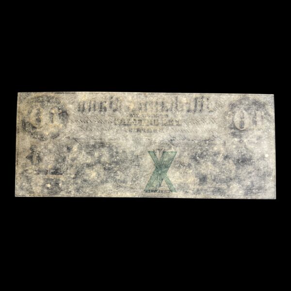USA 10 Dollars 1854 "The Mechanics Bank of Memphis"