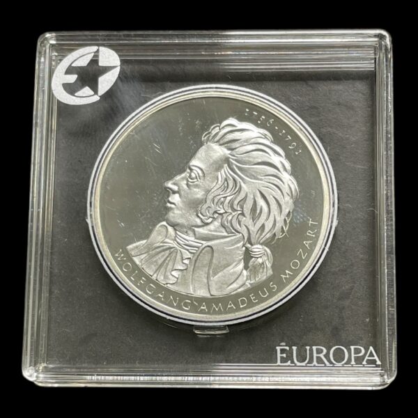 Tyskland 10 Euro 2006 Sølv (.925) Vægt 18 g Modelfoto, lignende fremsendes.