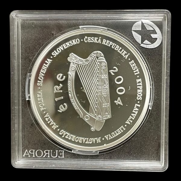 Irland 10 Euro 2004 Sølv (.925) Vægt 28,28 gram