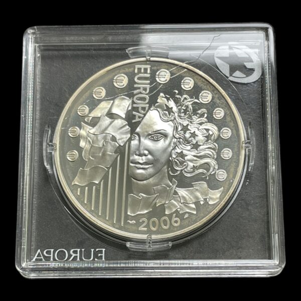 Frankrig 1 1/2 Euro 2006 Sølv (.900) Vægt 22,20 g Modelfoto, lignende fremsendes.