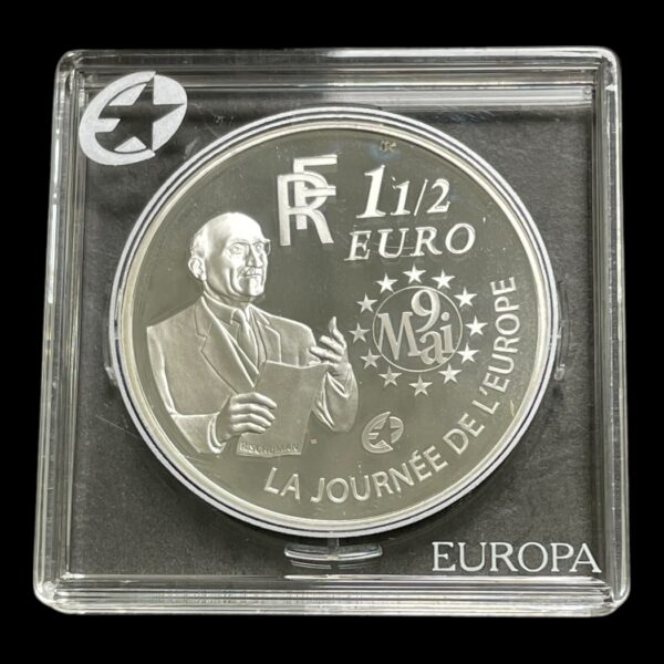 Frankrig 1 1/2 Euro 2006 Sølv (.900) Vægt 22,20 g Modelfoto, lignende fremsendes.
