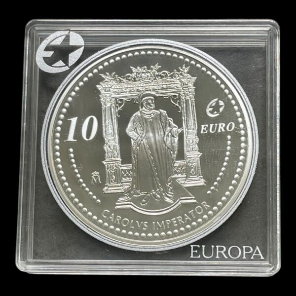 Spanien 10 Euro 2006 Sølv (.925) Vægt 27 g Modelfoto, lignende fremsendes.