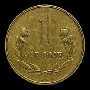 1 kr 1957 Grønland