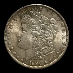 1890 Morgan Dollar United States Sølv(.900) Vægt 26.73 gram