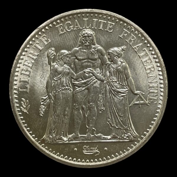 10 Francs 1973 Frankrig Sølv (.900) Vægt 25 gram