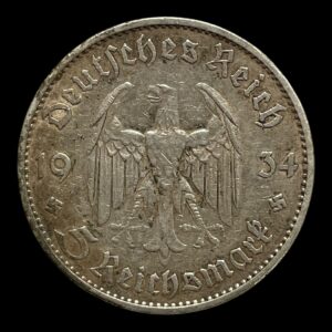 Tyskland 5 Mark 1934A