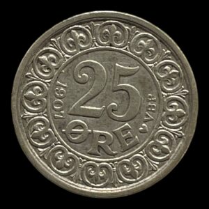 25 øre 1907