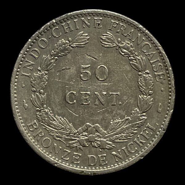 Fransk Indokina 50 Cent 1946 - Image 2