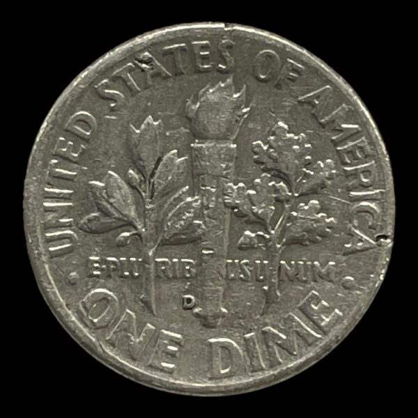 Liberty 1 Dime 1957 D - Image 2