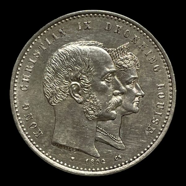 2 kr Erindringsmønt 1892