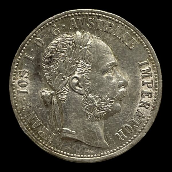 1 Florin 1875 Østrig - Image 2