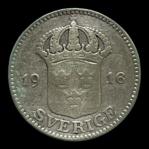 25 Øre 1916 Sverige