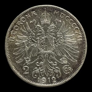 Østrig 2 Corona 1912