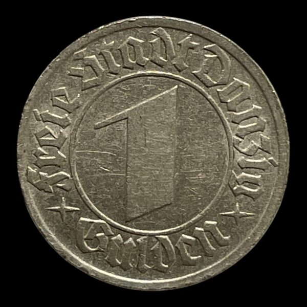 1 Gulden 1932 Danzig Type Standard cirkulationsmønter Sammensætning nikkel Vægt 5 g