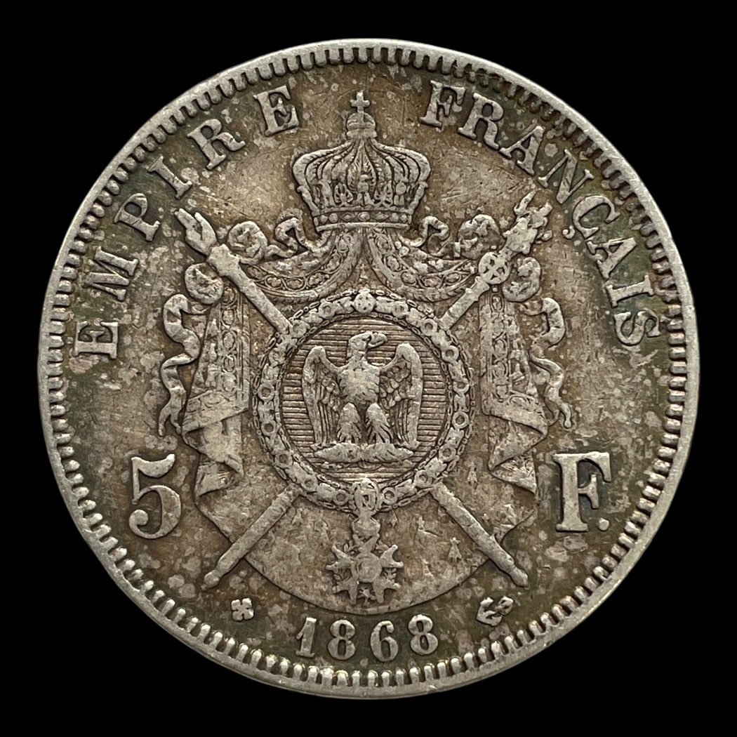 Frankrig 5 Francs 1868
