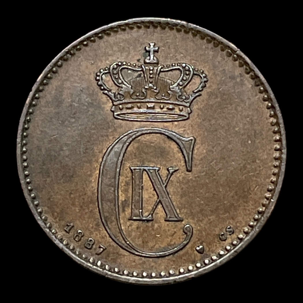 2 øre 1887
