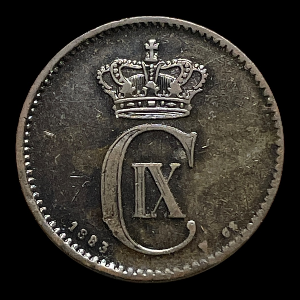 2 øre 1883