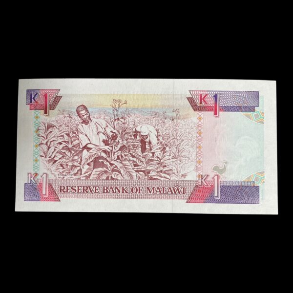 1 Kwacha 1992 Malawi Standard cirkulationssedler Pick: 23 Kvalitet: UNC