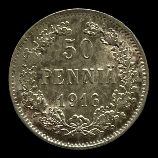 50 Pennia 1916 Finland