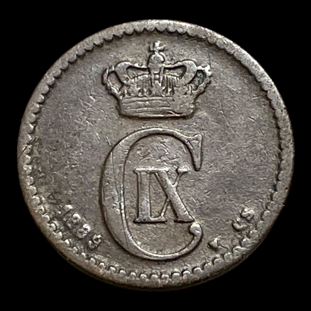 1 øre 1889