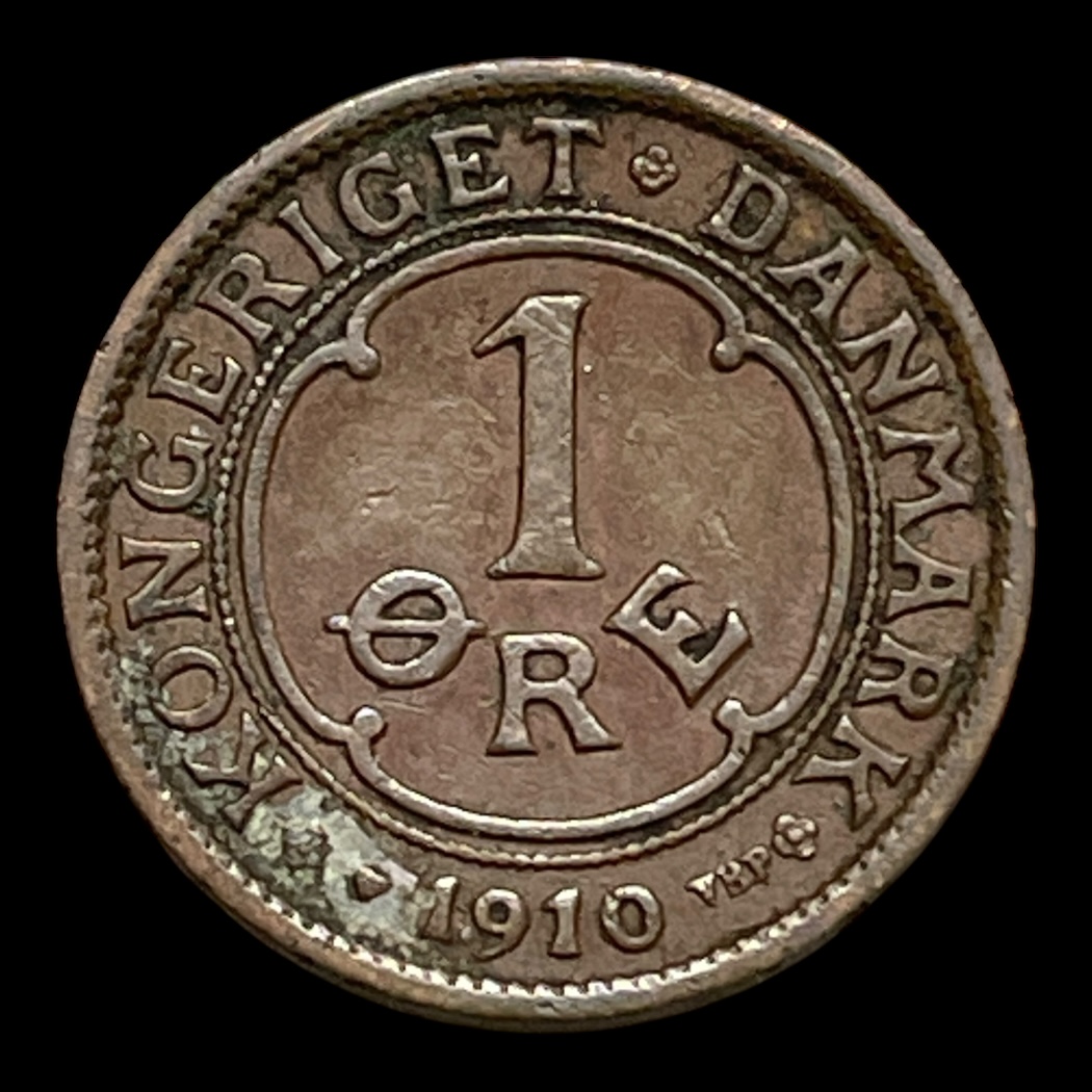 1 øre 1910