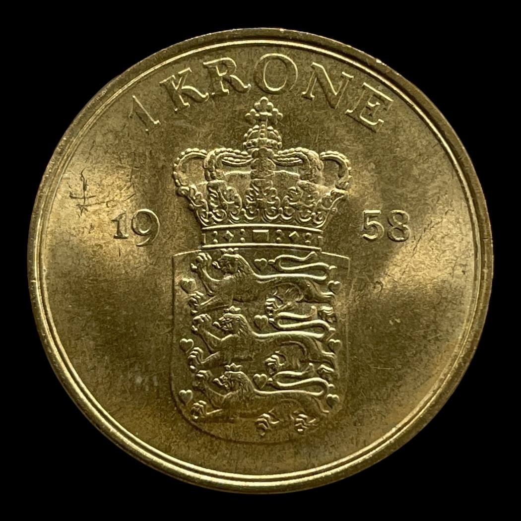 1 kr 1958