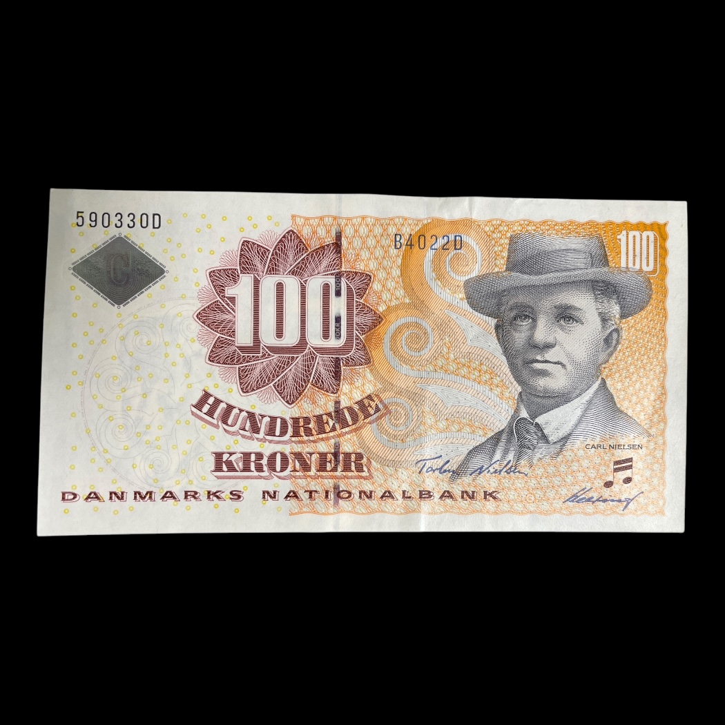 100 Kroner B4 2002 Standard cirkulationssedler Sieg: 152 Pick: 61 Kv: 1+