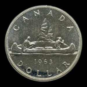One Dollar 1963 Canada