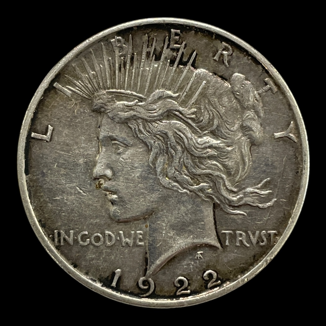 Peace dollar 1922D