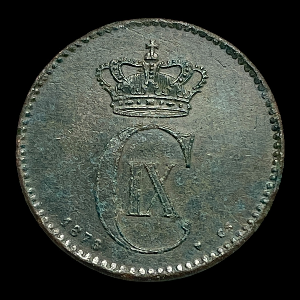 2 øre 1876