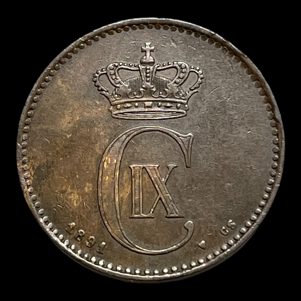 2 øre 1891