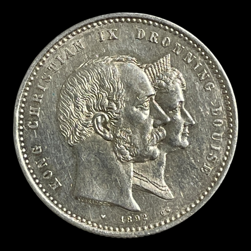 2 kr Erindringsmønt 1892