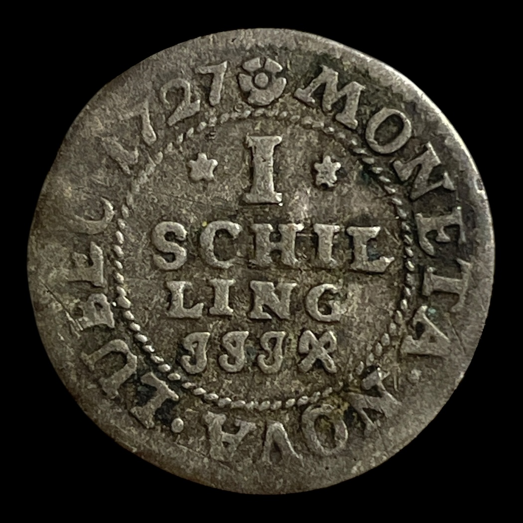 1 Schilling 1727 Lübeck
