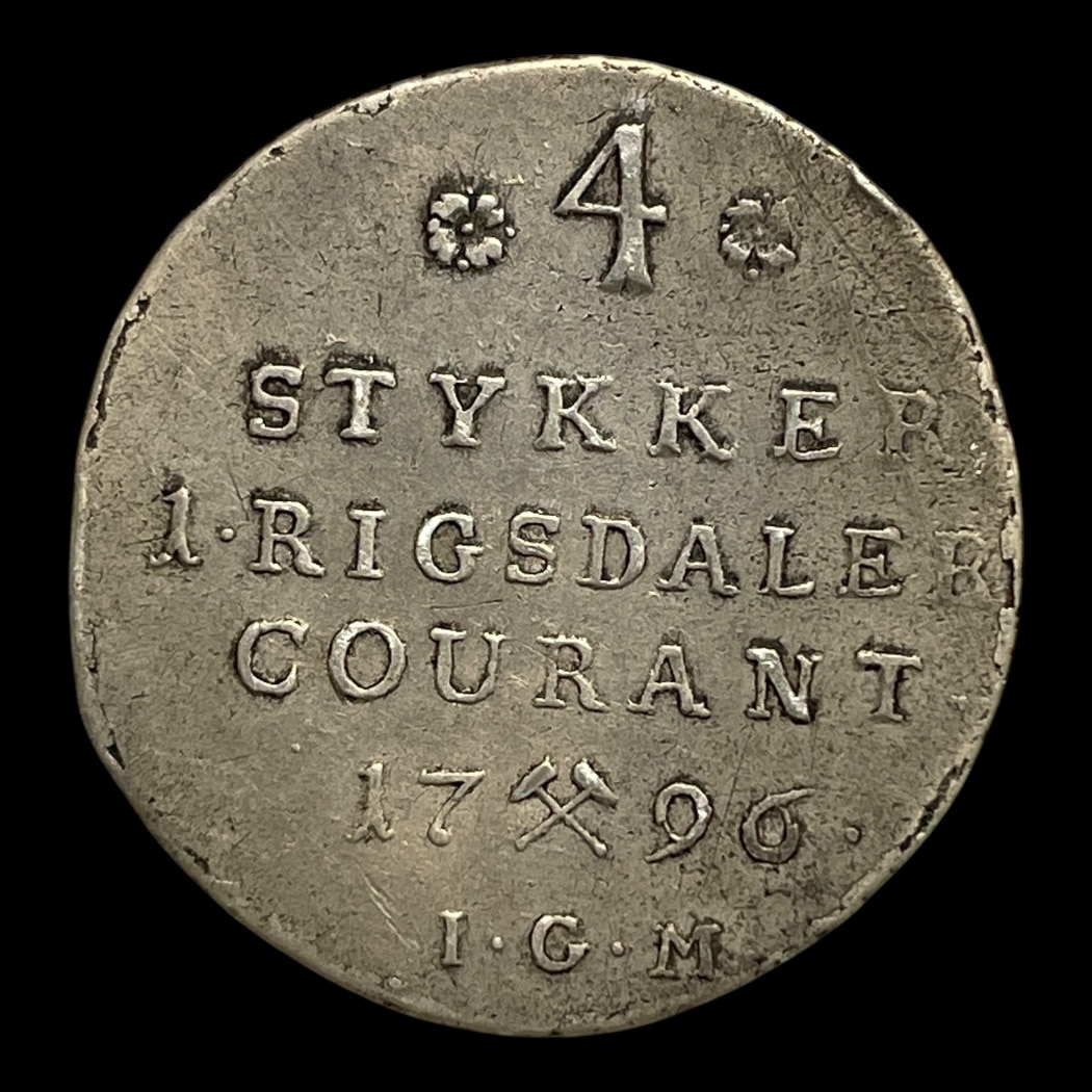 1/5 Speciedaler 1796 Norge