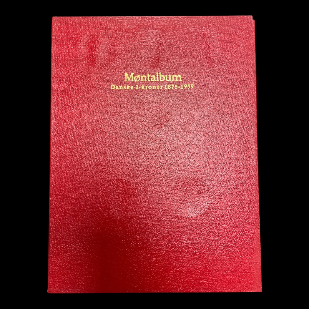 Møntalbum til 2 kr