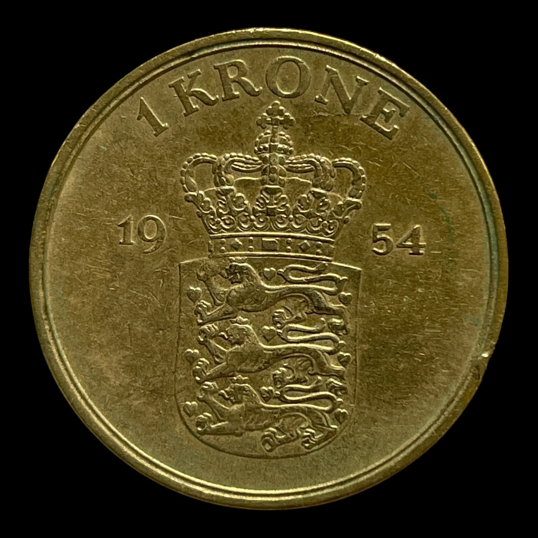 1 kr 1954