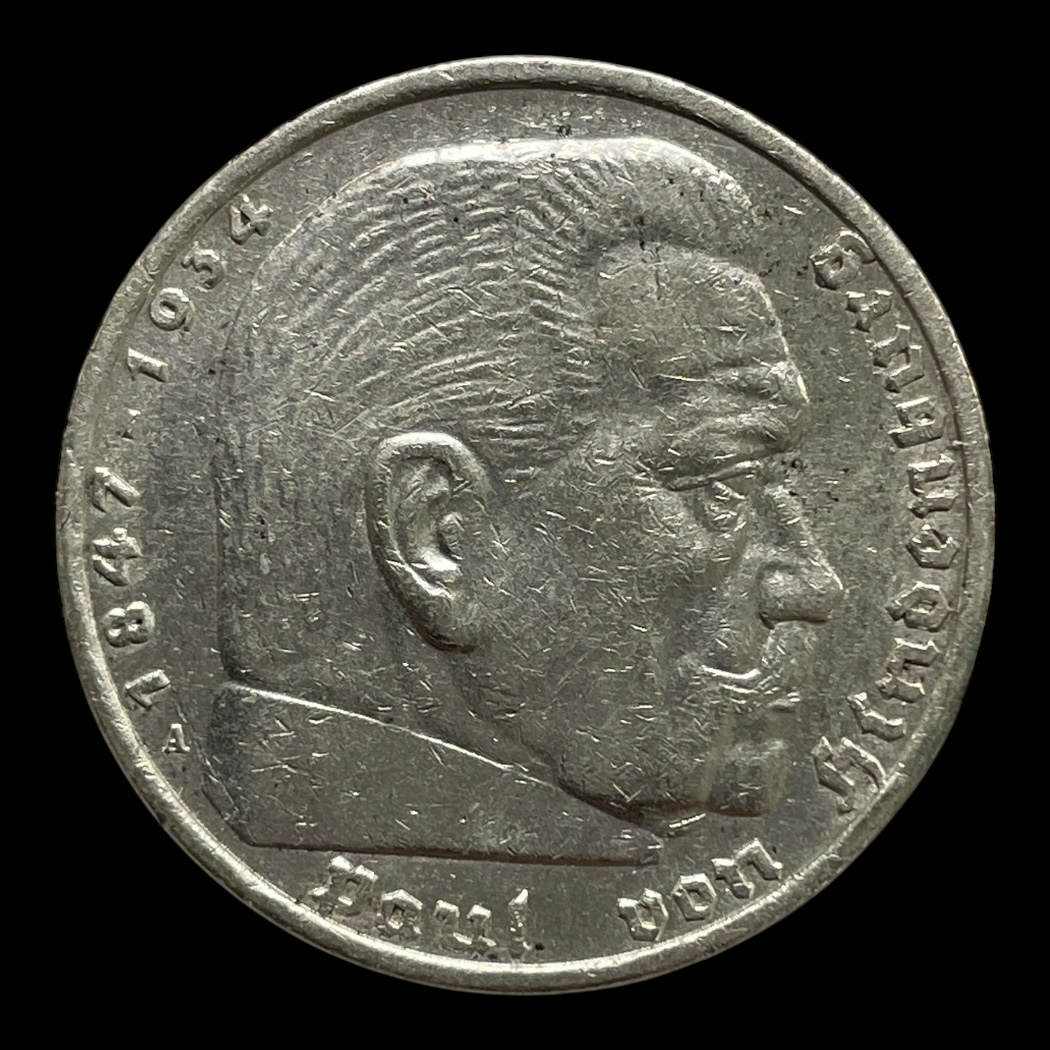 Tyskland 5 Mark 1935A
