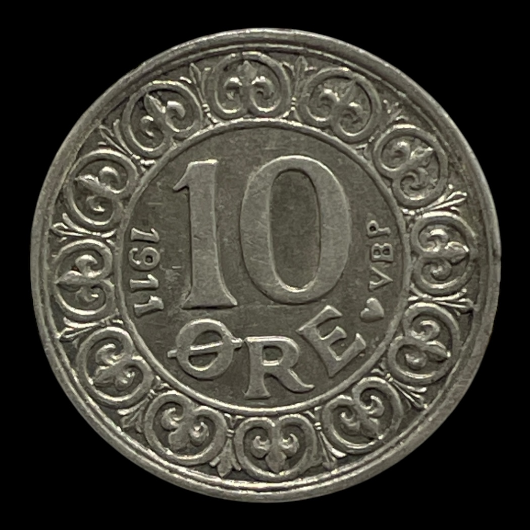 10 øre 1911
