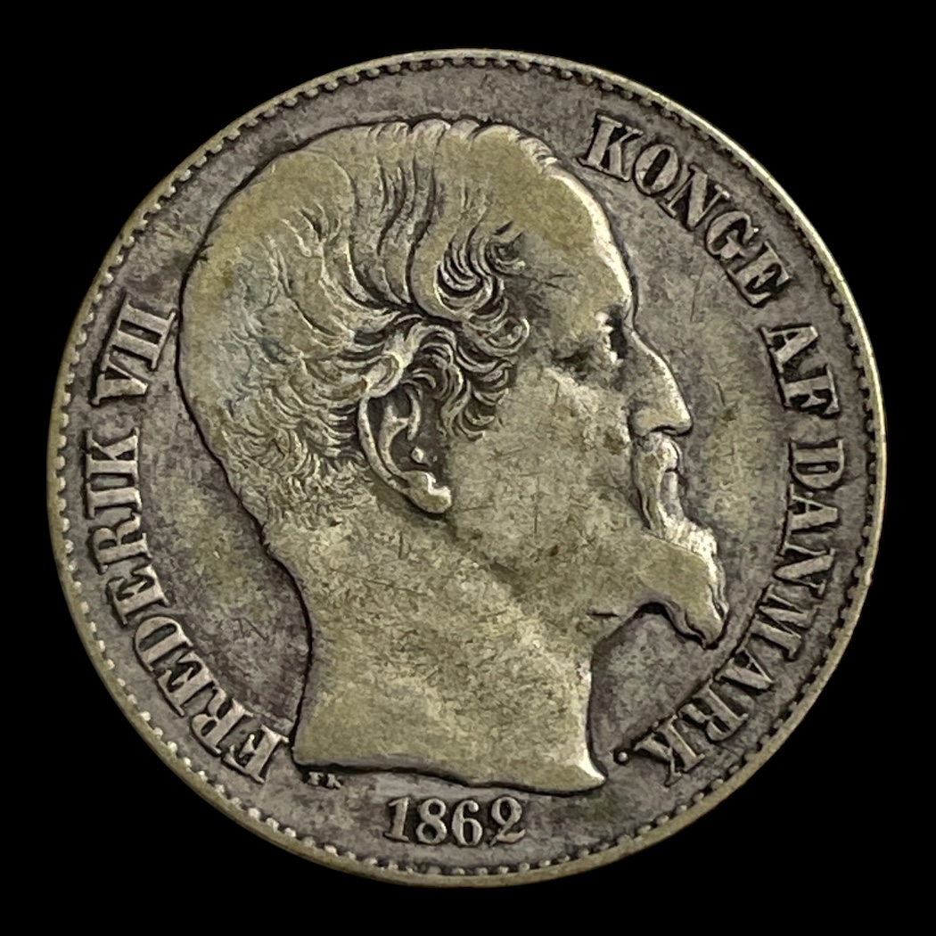 20 Cent 1862 Dansk Vestindien