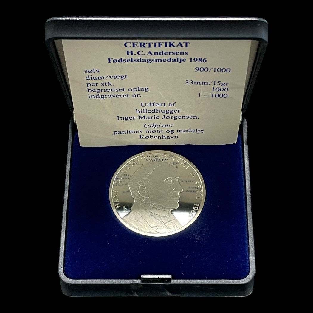 Erindringsmedalje -H.C. Andersen