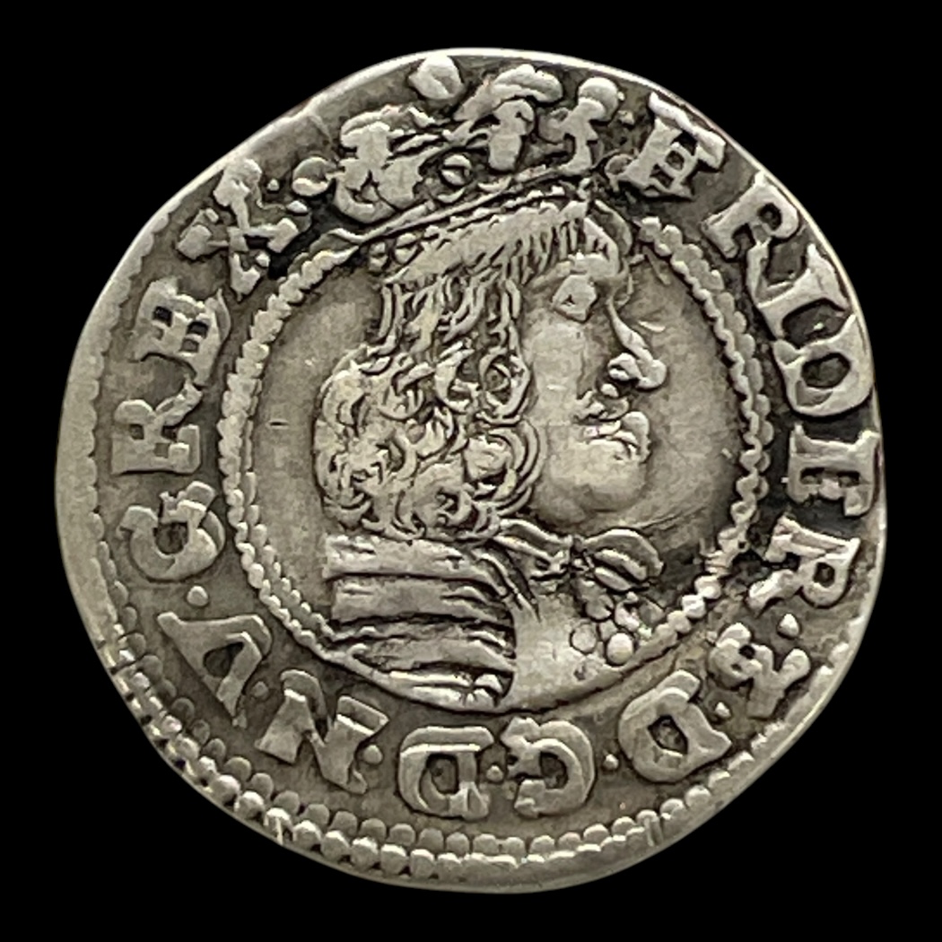 3 Skilling Lybsk 1667