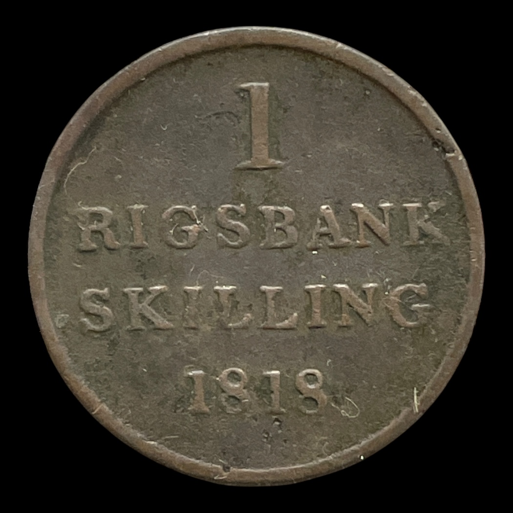 1 Rigsbankskilling 1818